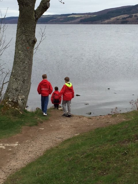 2016 worlds kids at Loch Ness